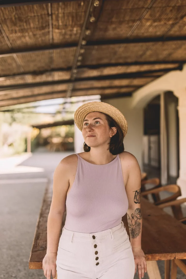 Portrait de Dométhilde, au domaine de Brès dans les Cévennes